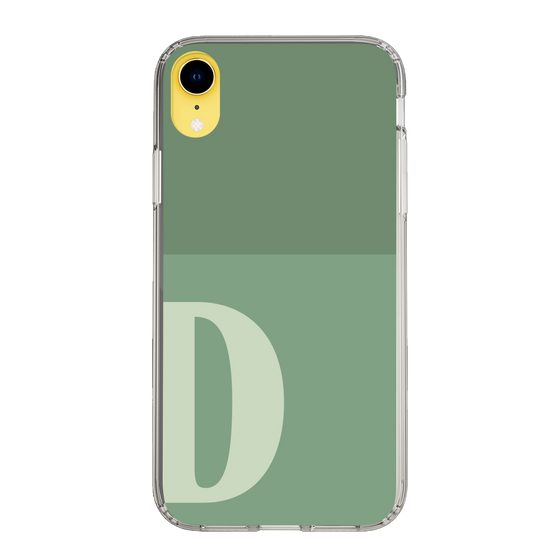 Slim Protection Case［ Original - initial two tone - D green ］