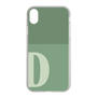 Slim Protection Case［ Original - initial two tone - D green ］
