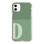 Slim Protection Case［ Original - initial two tone - D green ］