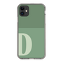 Slim Protection Case［ Original - initial two tone - D green ］