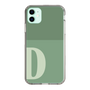 Slim Protection Case［ Original - initial two tone - D green ］