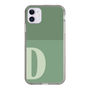 Slim Protection Case［ Original - initial two tone - D green ］