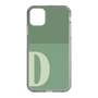 Slim Protection Case［ Original - initial two tone - D green ］