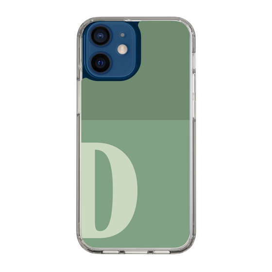 Slim Protection Case［ Original - initial two tone - D green ］