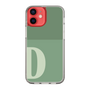 Slim Protection Case［ Original - initial two tone - D green ］