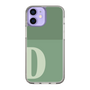 Slim Protection Case［ Original - initial two tone - D green ］