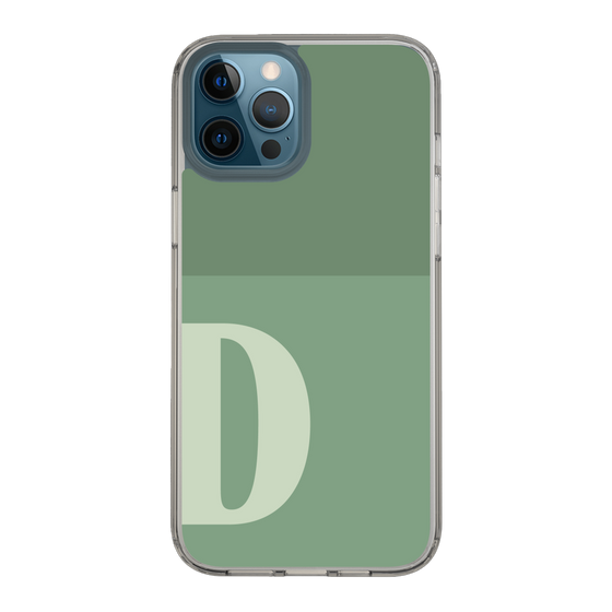 Slim Protection Case［ Original - initial two tone - D green ］