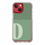 Slim Protection Case［ Original - initial two tone - D green ］
