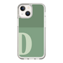 Slim Protection Case［ Original - initial two tone - D green ］