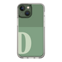 Slim Protection Case［ Original - initial two tone - D green ］