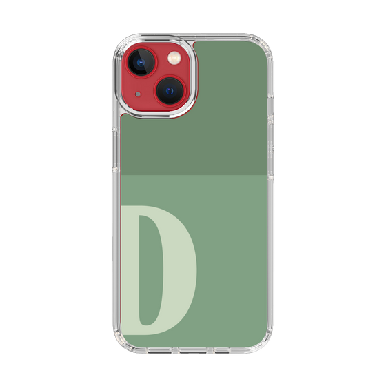 Slim Protection Case［ Original - initial two tone - D green ］