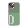 Slim Protection Case［ Original - initial two tone - D green ］