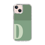 Slim Protection Case［ Original - initial two tone - D green ］