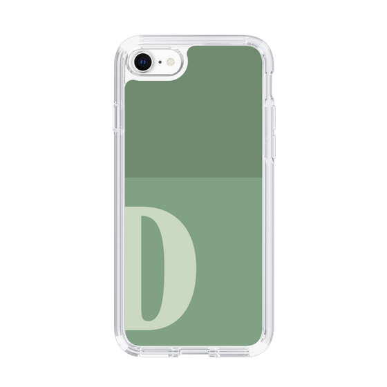 Slim Protection Case［ Original - initial two tone - D green ］