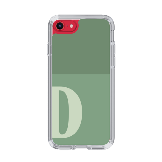 Slim Protection Case［ Original - initial two tone - D green ］