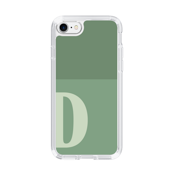 Slim Protection Case［ Original - initial two tone - D green ］