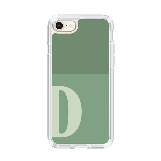 Slim Protection Case［ Original - initial two tone - D green ］