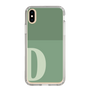Slim Protection Case［ Original - initial two tone - D green ］