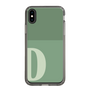 Slim Protection Case［ Original - initial two tone - D green ］