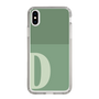 Slim Protection Case［ Original - initial two tone - D green ］