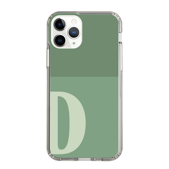 Slim Protection Case［ Original - initial two tone - D green ］