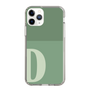 Slim Protection Case［ Original - initial two tone - D green ］