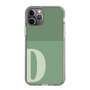 Slim Protection Case［ Original - initial two tone - D green ］