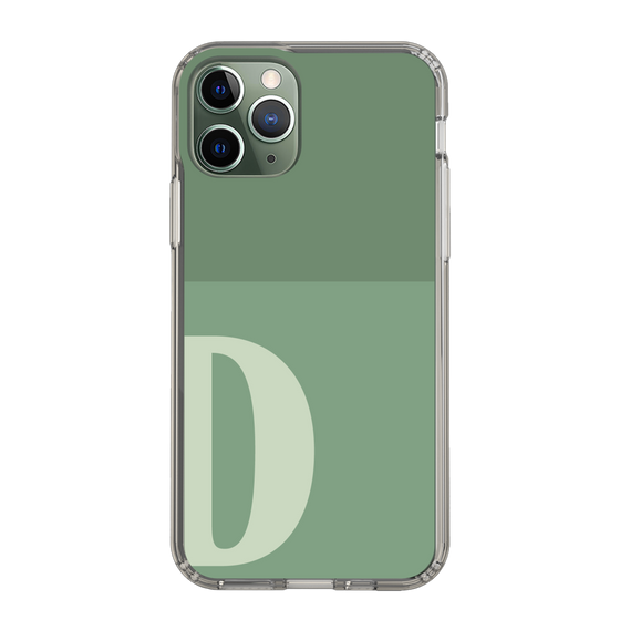Slim Protection Case［ Original - initial two tone - D green ］
