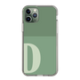 Slim Protection Case［ Original - initial two tone - D green ］