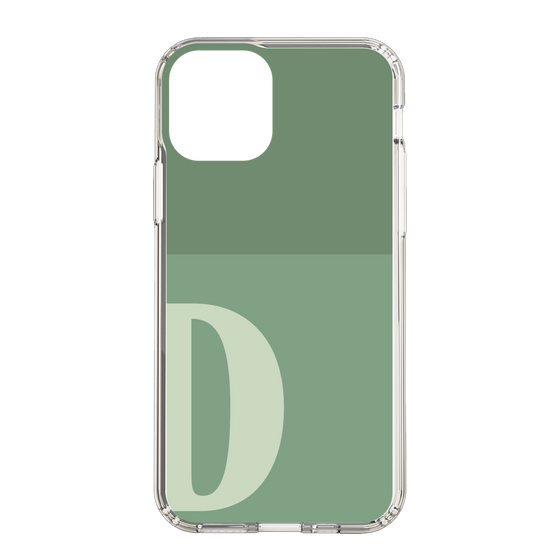 Slim Protection Case［ Original - initial two tone - D green ］