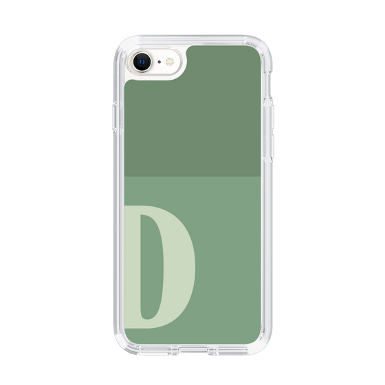 Slim Protection Case［ Original - initial two tone - D green ］