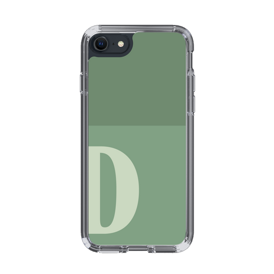 Slim Protection Case［ Original - initial two tone - D green ］