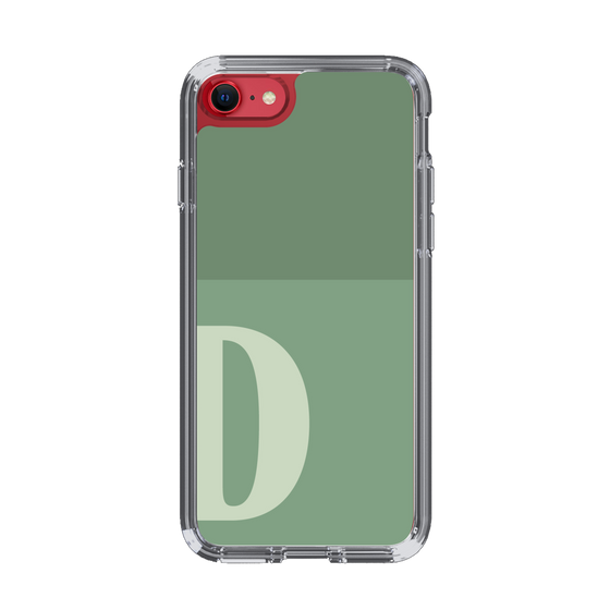 Slim Protection Case［ Original - initial two tone - D green ］
