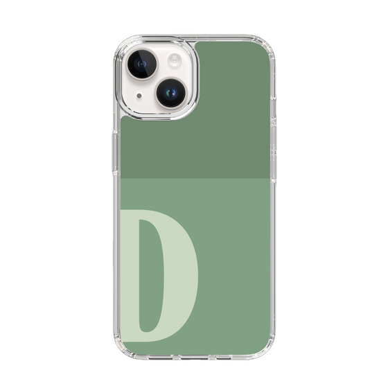 Slim Protection Case［ Original - initial two tone - D green ］