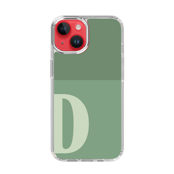Slim Protection Case［ Original - initial two tone - D green ］