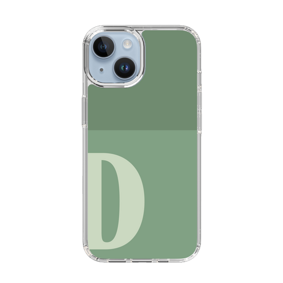 Slim Protection Case［ Original - initial two tone - D green ］