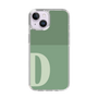 Slim Protection Case［ Original - initial two tone - D green ］