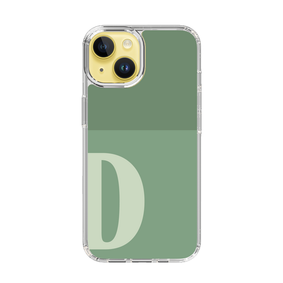 Slim Protection Case［ Original - initial two tone - D green ］