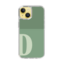 Slim Protection Case［ Original - initial two tone - D green ］
