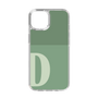Slim Protection Case［ Original - initial two tone - D green ］