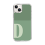 Slim Protection Case［ Original - initial two tone - D green ］