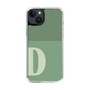 Slim Protection Case［ Original - initial two tone - D green ］