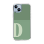 Slim Protection Case［ Original - initial two tone - D green ］