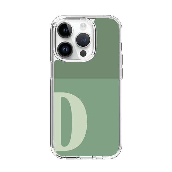 Slim Protection Case［ Original - initial two tone - D green ］