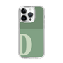 Slim Protection Case［ Original - initial two tone - D green ］