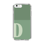 Slim Protection Case［ Original - initial two tone - D green ］