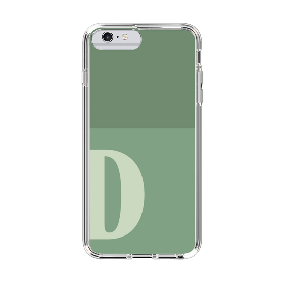 Slim Protection Case［ Original - initial two tone - D green ］