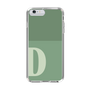 Slim Protection Case［ Original - initial two tone - D green ］