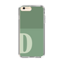 Slim Protection Case［ Original - initial two tone - D green ］
