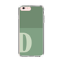 Slim Protection Case［ Original - initial two tone - D green ］